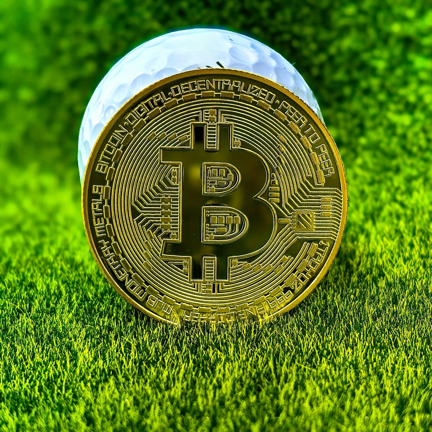 Two-Piece Golf Ball Marker - Magnetic Hat Clip - Golf Ball Marker - Easy-To-Use Golf Accessories for Locating Balls on The Green, Perfect Gift for Golf Lovers