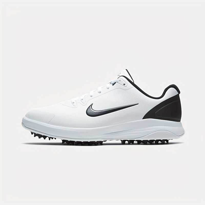 NIKE Men'S INFINITY G Men'S Golf Shoes - Wide Fit Casual Sneakers with Shock Absorption, Breathable Synthetic & Fabric Lining, Durable Rubber Sole for All-Season Comfort (White/Black), Sports Footwear, Sleek Sneaker Design, C