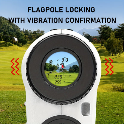 REVASRI Golf Rangefinder with Slope & Pin Lock Vibration - 1000YDS Laser Range Finder, External Slope Switch (Tournament Legal), Rechargeable Battery, Flag Lock, Straight-Line Distance Measurement for Golfers & Beginners