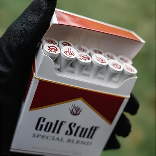12 creative golf ball holders, unique box design, high-quality golf studs, golf tees, golf accessories, perfect golf gifts for men and women