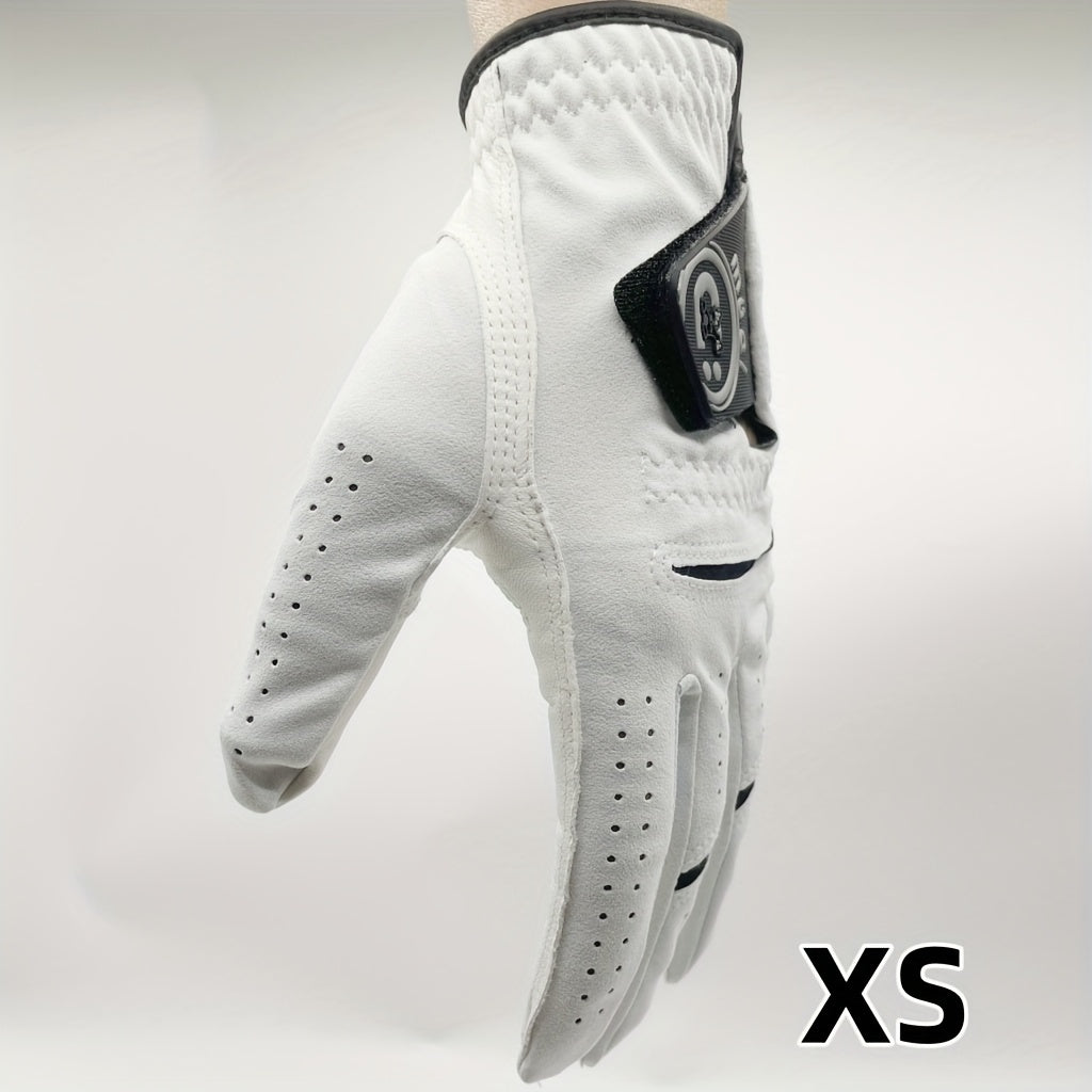 Premium Sheepskin Golf Glove for Left Hand - Anti-Slip, Breathable & Durable | Ideal for Outdoor Training & Matches