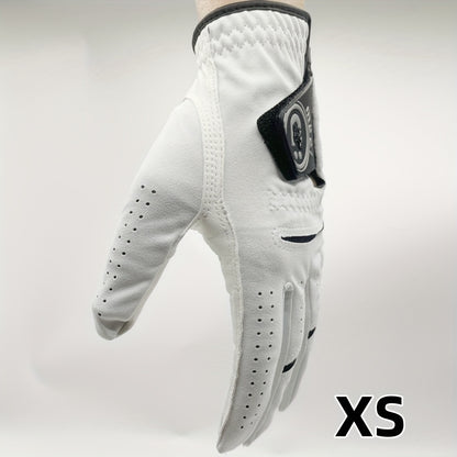 Premium Sheepskin Golf Glove for Left Hand - Anti-Slip, Breathable & Durable | Ideal for Outdoor Training & Matches