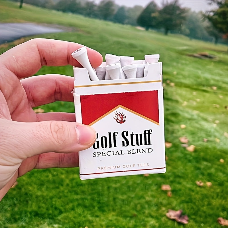 12 creative golf ball holders, unique box design, high-quality golf studs, golf tees, golf accessories, perfect golf gifts for men and women