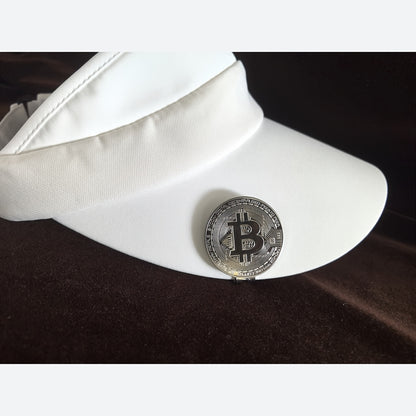 Two-Piece Golf Ball Marker - Magnetic Hat Clip - Golf Ball Marker - Easy-To-Use Golf Accessories for Locating Balls on The Green, Perfect Gift for Golf Lovers