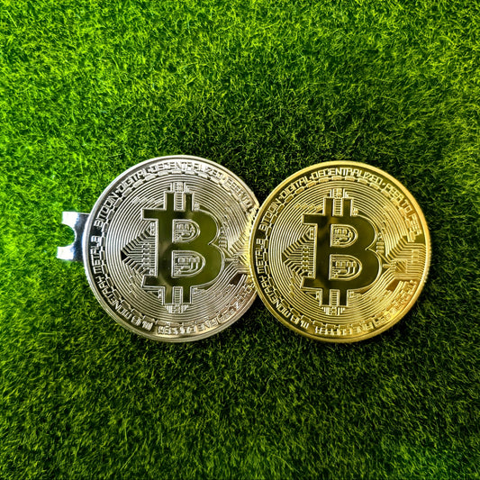 Two-Piece Golf Ball Marker - Magnetic Hat Clip - Golf Ball Marker - Easy-To-Use Golf Accessories for Locating Balls on The Green, Perfect Gift for Golf Lovers