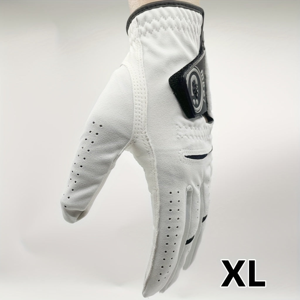 Premium Sheepskin Golf Glove for Left Hand - Anti-Slip, Breathable & Durable | Ideal for Outdoor Training & Matches