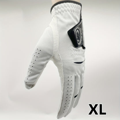 Premium Sheepskin Golf Glove for Left Hand - Anti-Slip, Breathable & Durable | Ideal for Outdoor Training & Matches