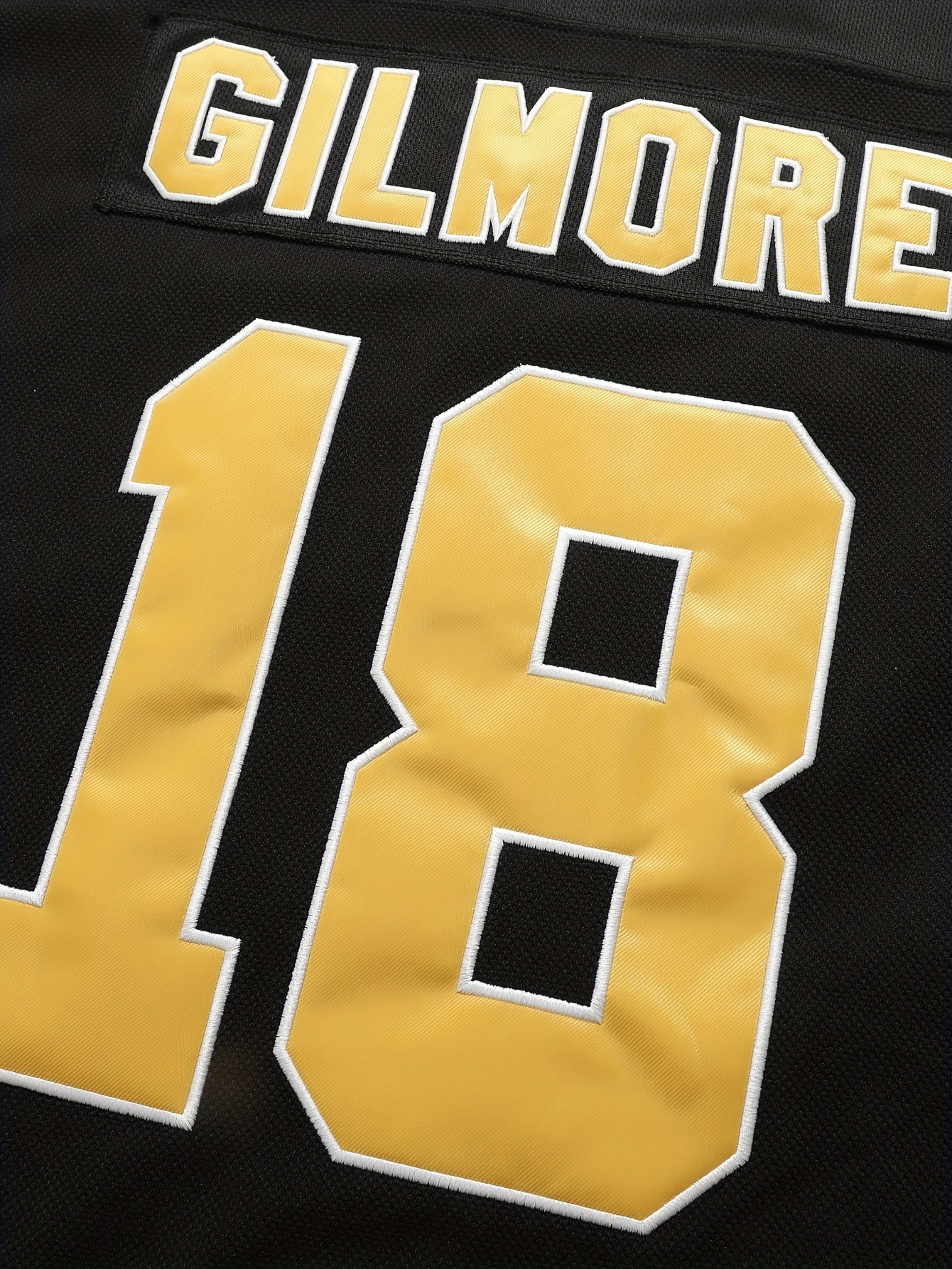 Men's #18 Black Ice Hockey Jersey - Retro Classic Embroidered, Breathable Pullover Sweatshirt for Parties & Sports - Perfect Gift