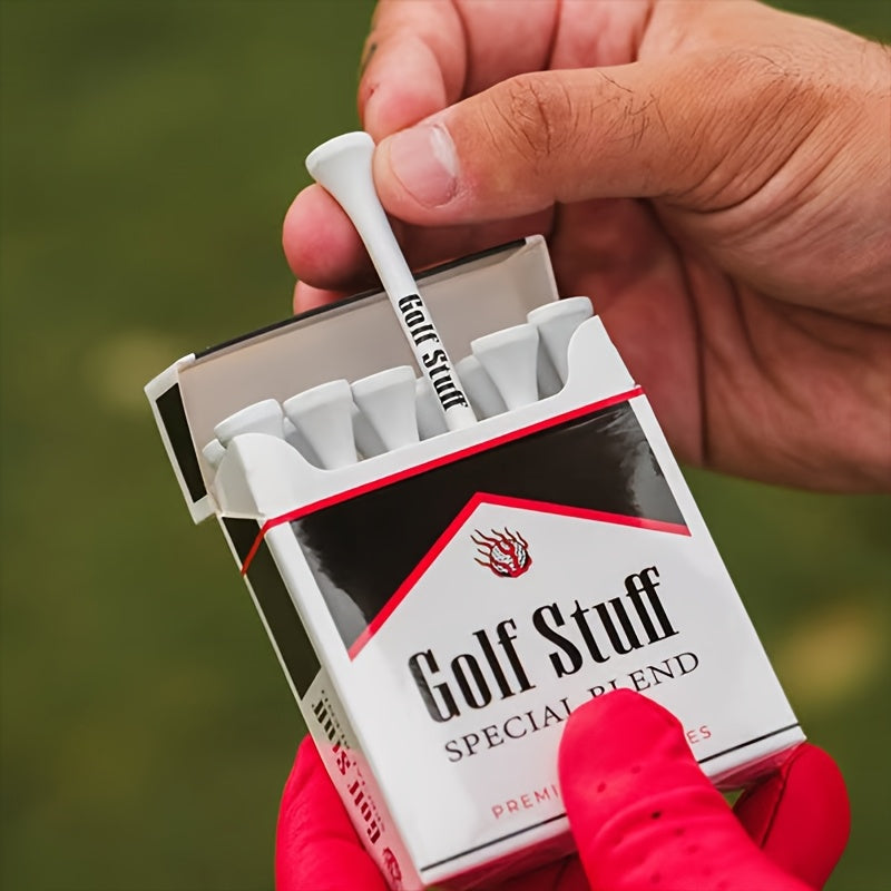 12 creative golf ball holders, unique box design, high-quality golf studs, golf tees, golf accessories, perfect golf gifts for men and women